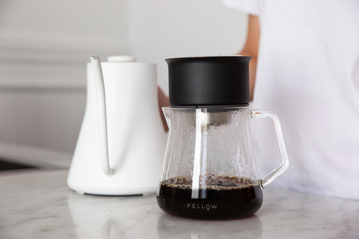 Stagg Dripper dobbeltvægget tragt, X - Matte black